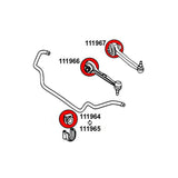 STRONGFLEX Mercedes W209 Buchsen Set Vorderachse (PU) - PARTS33 GmbH