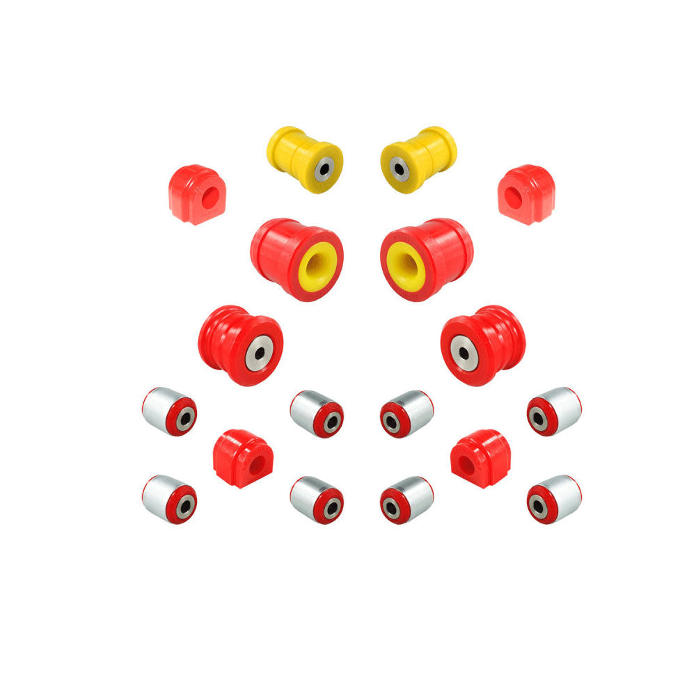 STRONGFLEX Buchsen Set passend für BMW X1 F48 Vorderachse & Hinterachse (PU)