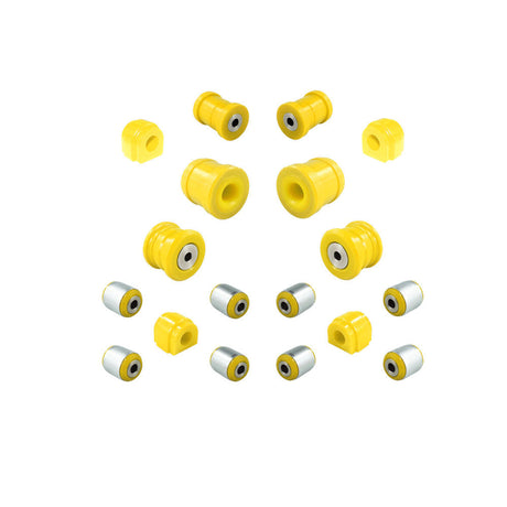 STRONGFLEX Buchsen Set passend für BMW X2 F39 Vorderachse & Hinterachse (PU)