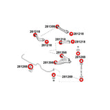 STRONGFLEX Buchsen Set passend für Nissan Skyline R34 Hinterachse (PU)