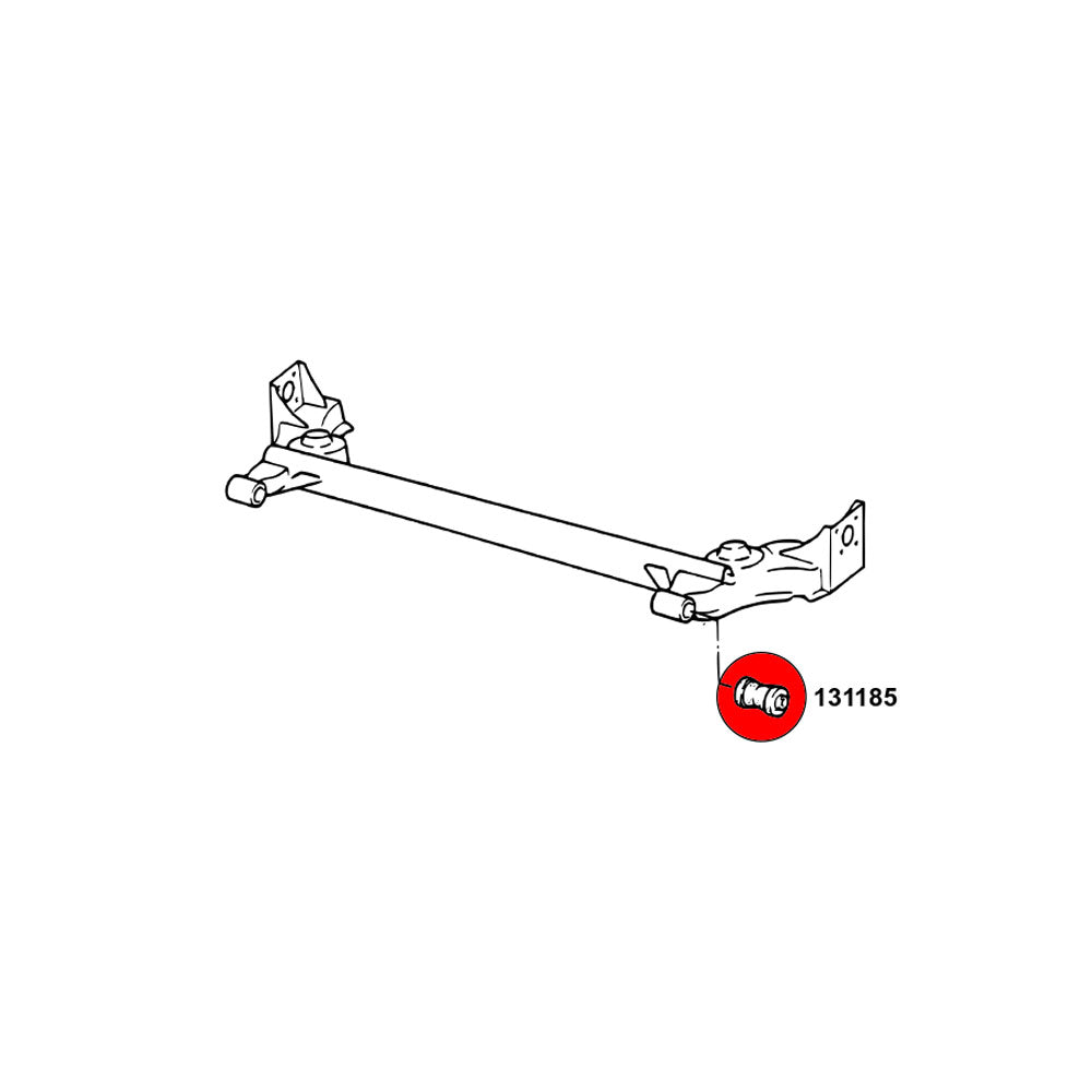 STRONGFLEX Buchsen Set passend für Opel Corsa A Vorderachse & Hinterachsträger (PU)