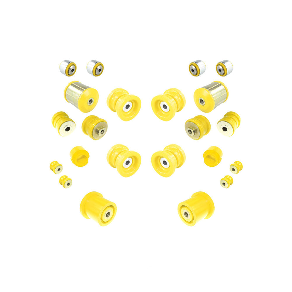 STRONGFLEX Buchsen Set passend für Skoda Superb I Vorderachse & Hinterachse (PU)