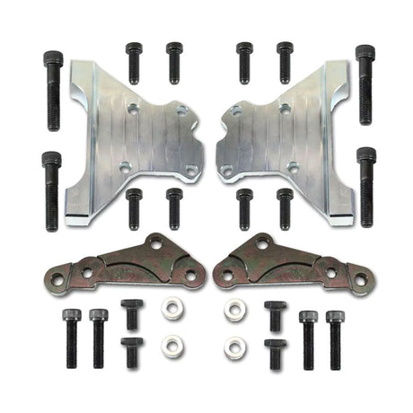 EPYTEC Bremssattel Adapter VW Golf 4 Polo 6R Jetta 4 / Audi A3 8L A1 / Seat Leon / Skoda Octavia für Porsche Sattel mit 280x22mm Bremsscheibe Hinterachse - PARTS33 GmbH