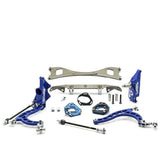 WISEFAB DRIFT Rack Relocation Lenkwinkel Kit V2 passend für Nissan S13 Vorderachse