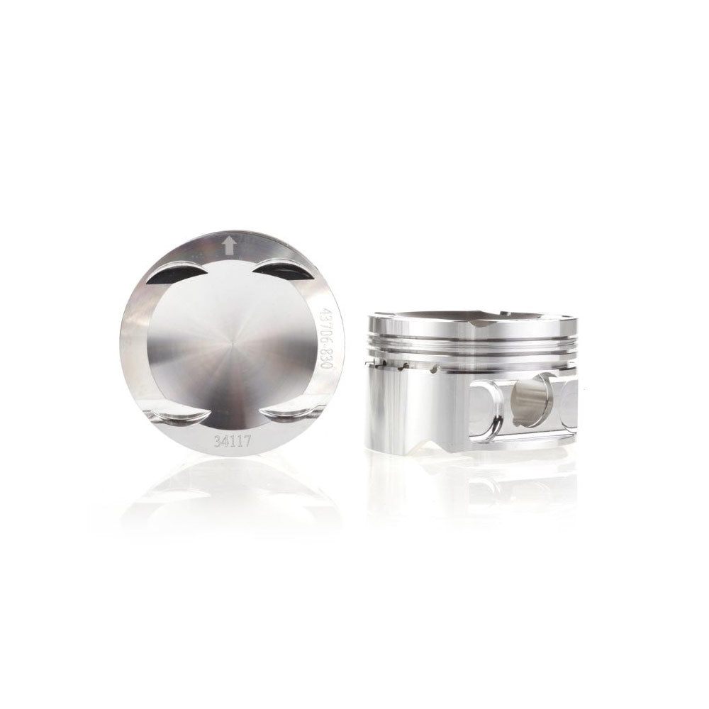 ZRP Schmiedekolben Satz passend für Audi 2.5L TFSI TTRS – 83.00 mm (9.6:1 Verdichtung, 21mm Bolzen)