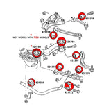 STRONGFLEX Audi A6 / RS6 C6 Buchsen Set Vorderachse (PU) - PARTS33 GmbH