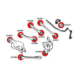 STRONGFLEX BMW F30 F31 F34 Buchsen Set Vorderachse & Hinterachse (PU) - PARTS33 GmbH