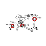 STRONGFLEX BMW E38 Buchsen Set Vorderachse & Hinterachse (PU) - PARTS33 GmbH