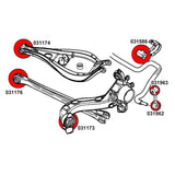 STRONGFLEX BMW E46 M3 Buchsen Set Vorderachse & Hinterachse (PU) - PARTS33 GmbH