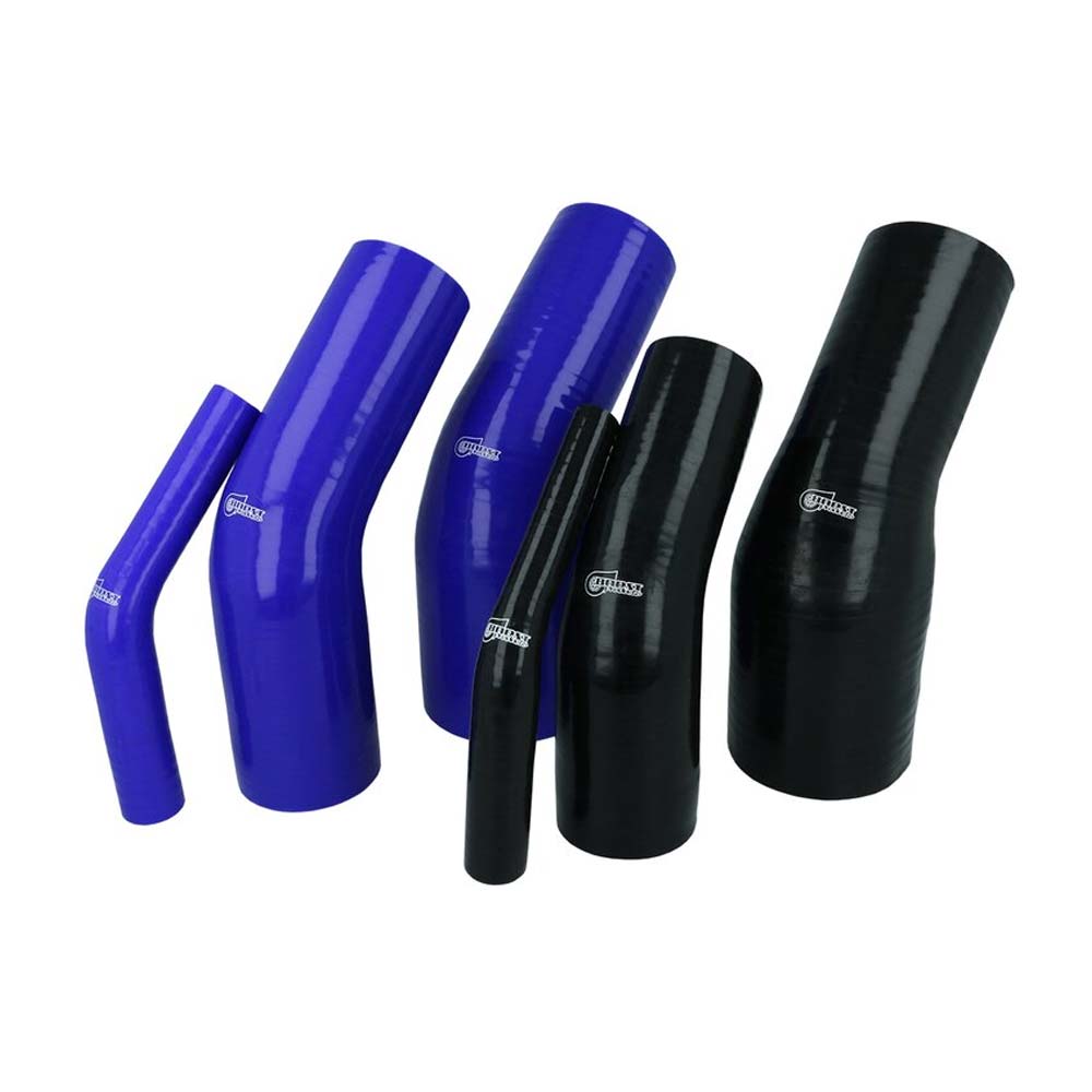 FAMEFORM 45° reducer silicone elbow silicone hose connector (all sizes) - PARTS33 GmbH