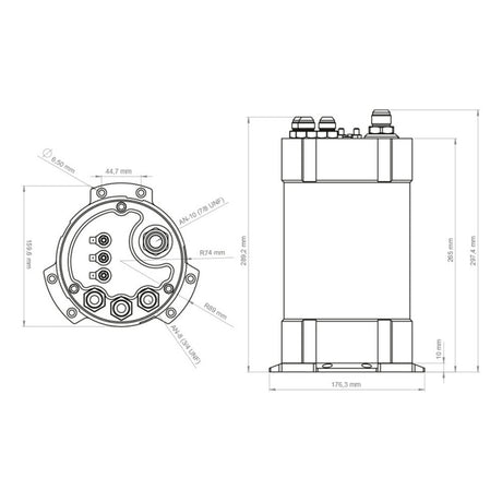 NUKE PERFORMANCE 2G 3 Liter Rennsport Surgetank (für Walbro GST 450 / 520) - PARTS33 GmbH