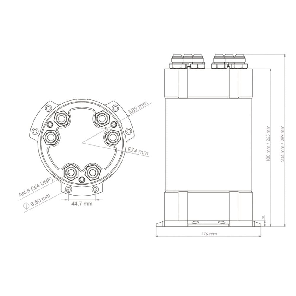 NUKE PERFORMANCE 2G 3 Liter Rennsport Surgetank (für externe Kraftstoffpumpen) - PARTS33 GmbH