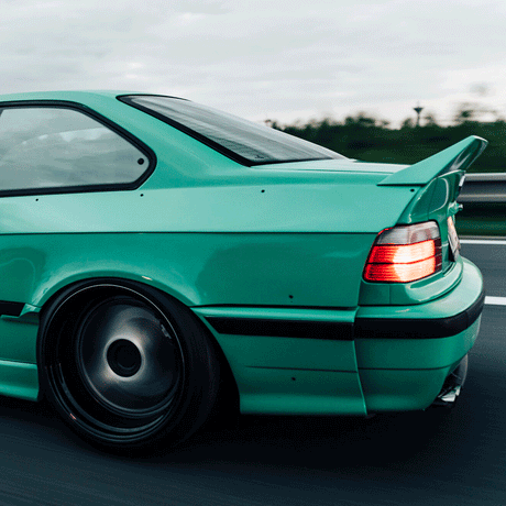 FITMENT LAB Hintere Stoßstangen Erweiterungen BMW E36 - PARTS33 GmbH