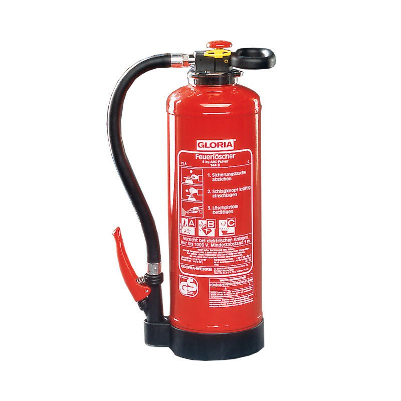 GLORIA 6kg Werkstatt Feuerlöscher PS6GA - PARTS33 GmbH