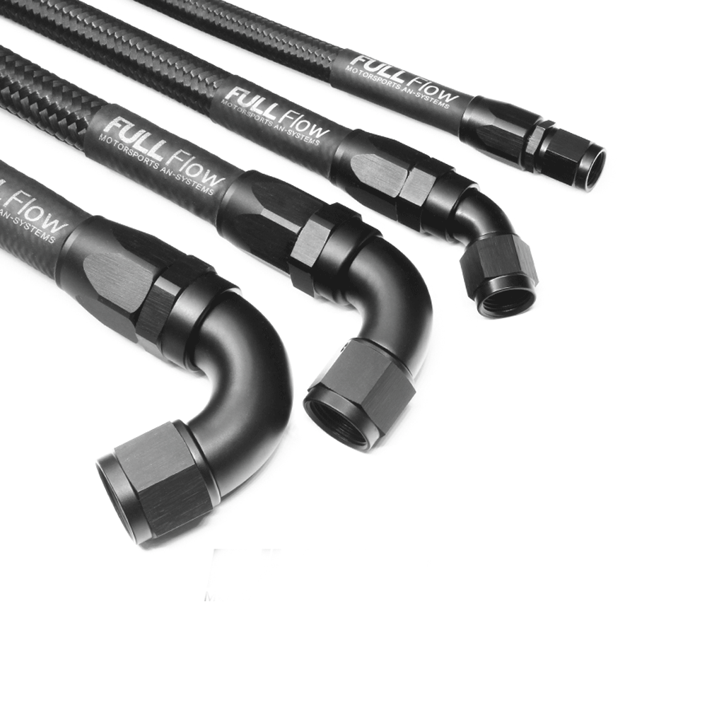 NUKE PERFORMANCE Dash 10 fuel hose nylon black - PARTS33 GmbH