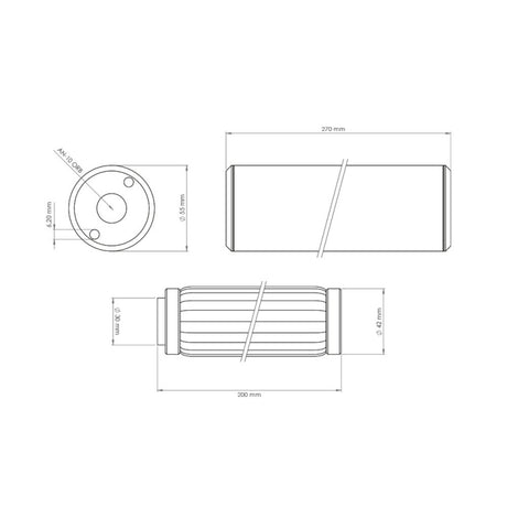 NUKE PERFORMANCE PF200 10AN Kraftstofffilter - PARTS33 GmbH