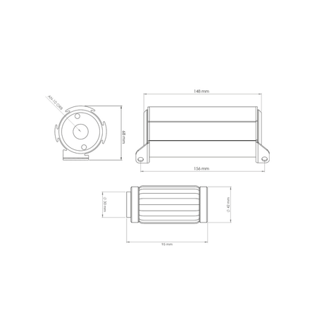 NUKE PERFORMANCE 10AN Kraftstofffilter - PARTS33 GmbH