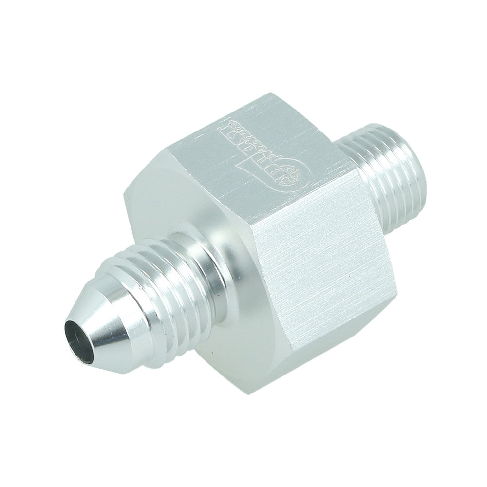 FAMEFORM Adapter Dash male to NPT 1/8" male with 1/8" NPT connection matt silver (all sizes) - PARTS33 GmbH