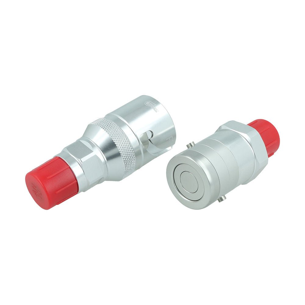 FAMEFORM hydraulic adapter quick release coupling Dash matt silver (all sizes) - PARTS33 GmbH