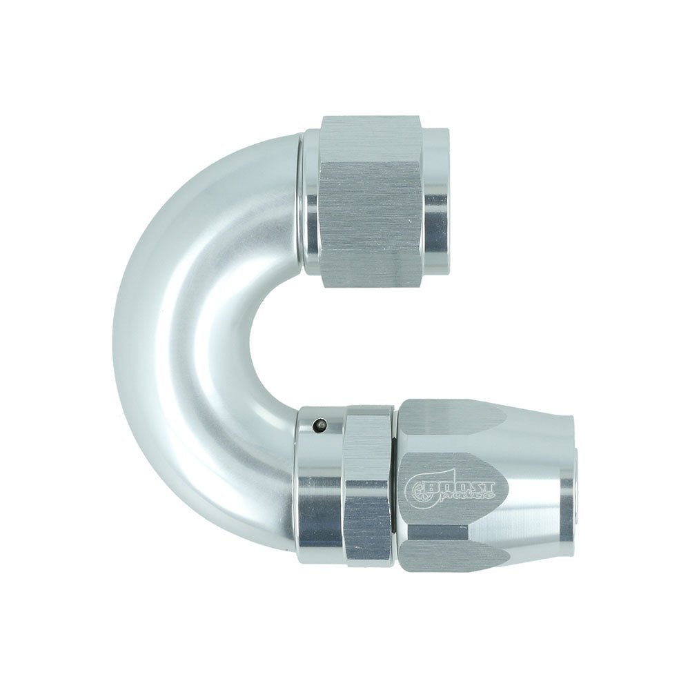 FAMEFORM High Flow hose connection fitting rotatable Dash 180° silver (all sizes) - PARTS33 GmbH