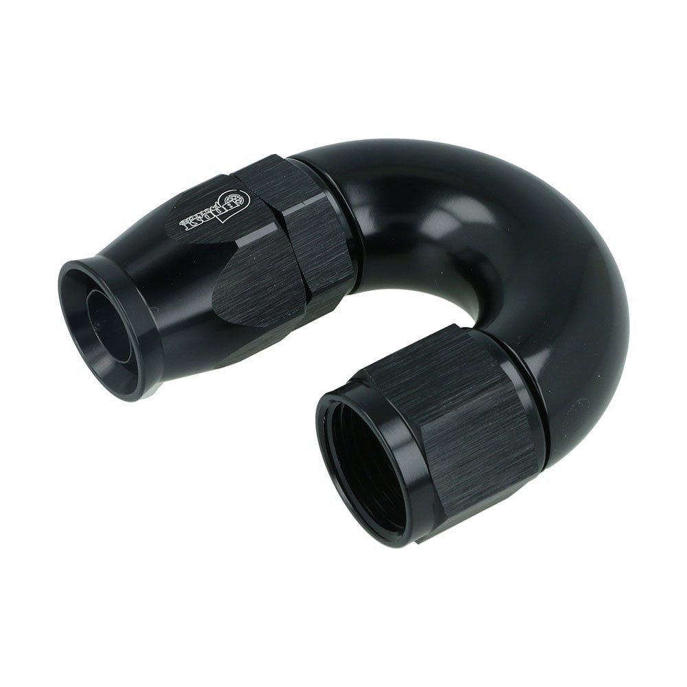 FAMEFORM High Flow PTFE hose connection fitting rotatable Dash 180° black (all sizes) - PARTS33 GmbH