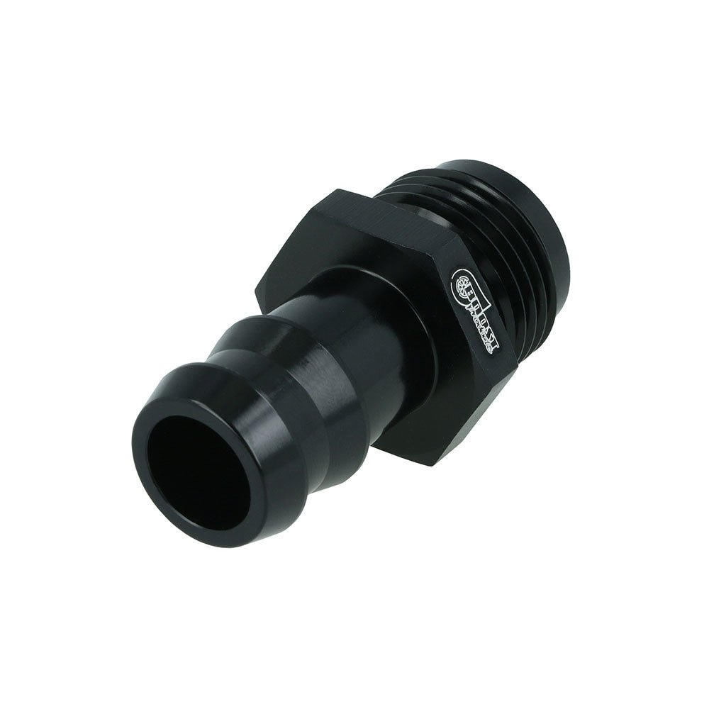 FAMEFORM Dash male screw-in connector for hose connection ribbed matt black (all sizes) - PARTS33 GmbH