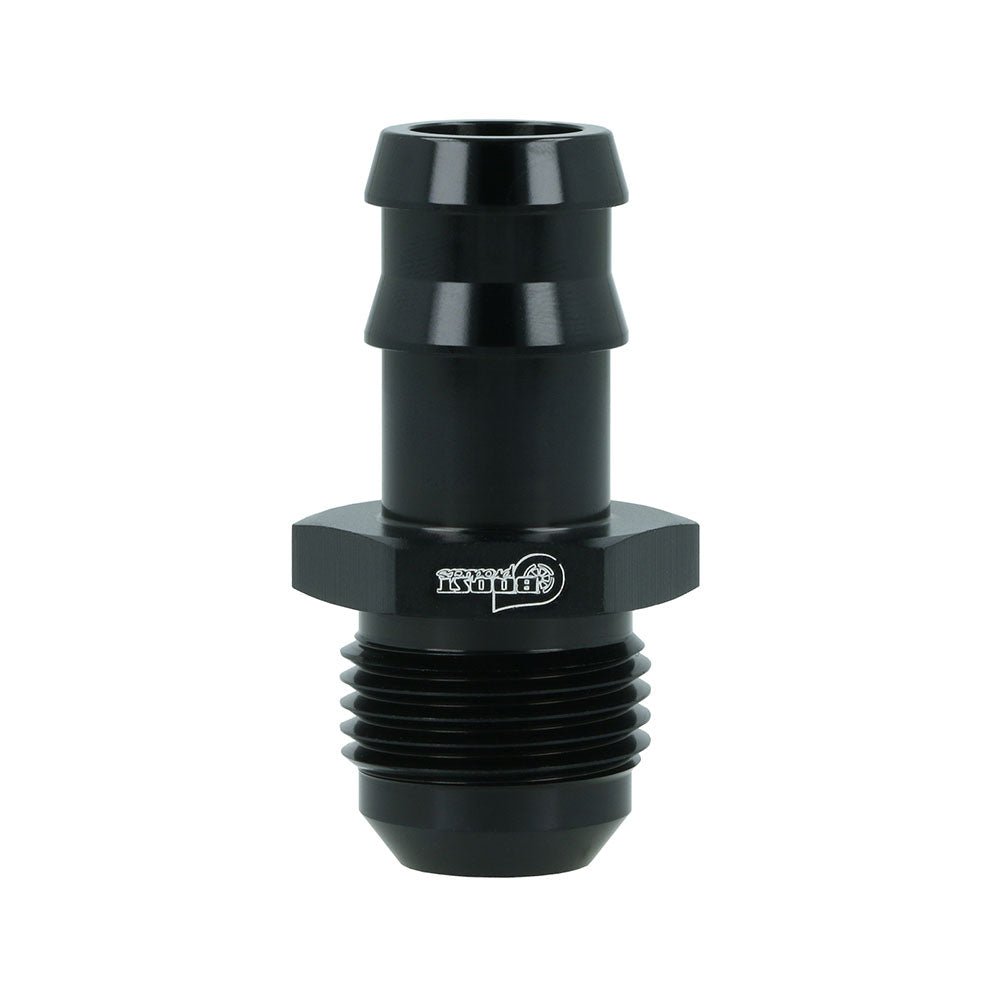 FAMEFORM Dash male screw-in connector for hose connection ribbed matt black (all sizes) - PARTS33 GmbH