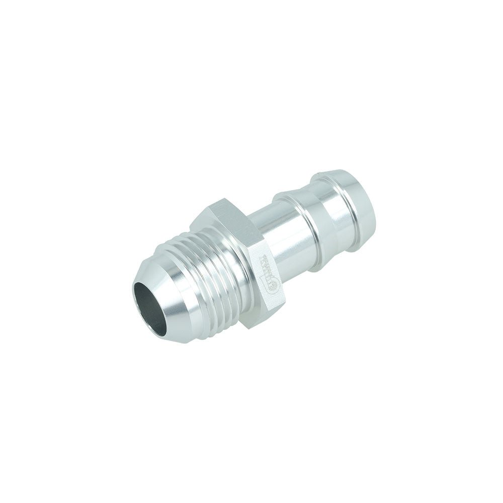 FAMEFORM Screw-in Dash male for hose connection ribbed matt silver (all sizes) - PARTS33 GmbH
