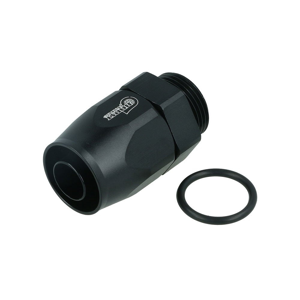 FAMEFORM Hose Barb Fitting Dash to Metric Male with O-Ring Straight Black (All Sizes) - PARTS33 GmbH