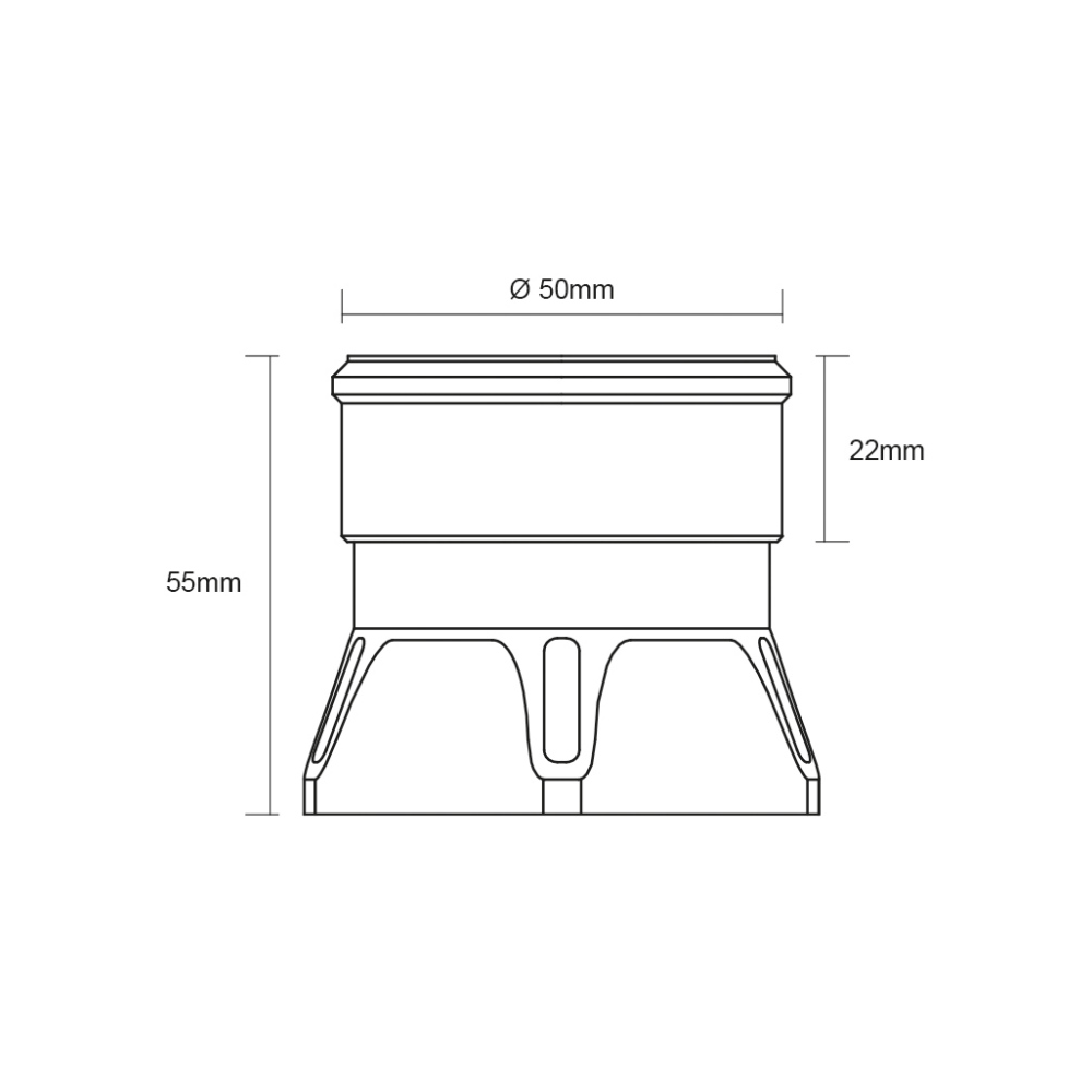 NUKE PERFORMANCE Einfüllstutzen Adapter (für CFC Unit) - PARTS33 GmbH