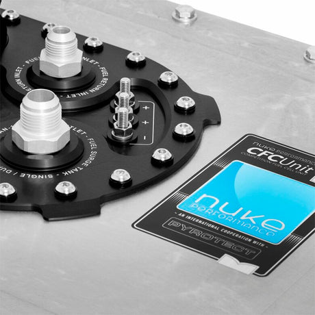 NUKE PERFORMANCE 45 Liter Pyrotect Kraftstofftank mit integriertem Surge Tank (FIA) - PARTS33 GmbH