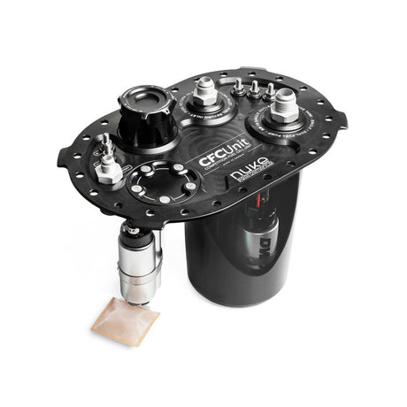 NUKE PERFORMANCE 57 Liter Pyrotect Kraftstofftank mit integriertem Surge Tank (FIA) - PARTS33 GmbH
