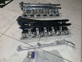 SPEEDTEK Ansaugbrücke Nissan Skyline R32 R33 R34 GT-R RB26DETT RB26 CNC (Aluminium) - PARTS33 GmbH