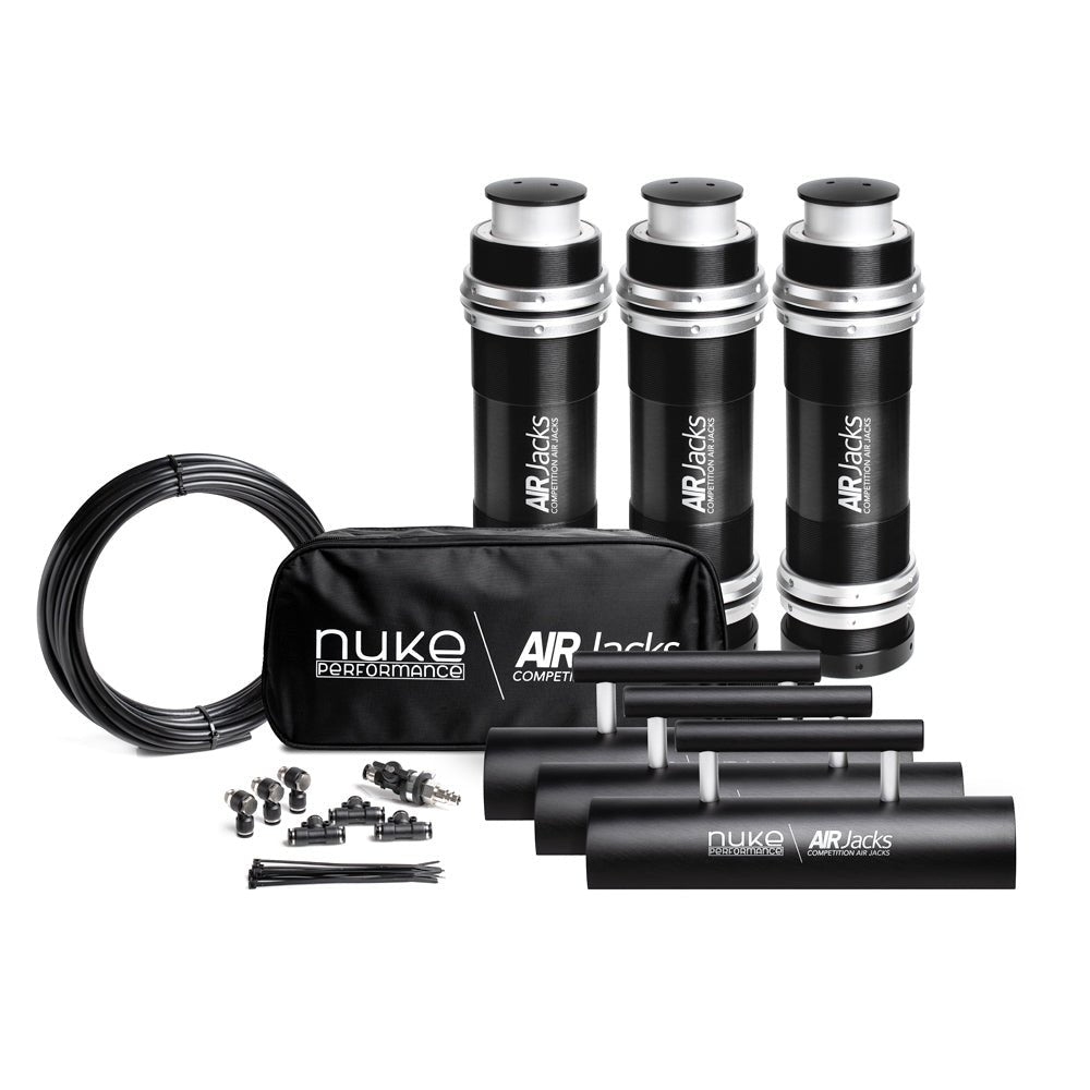 NUKE PERFORMANCE air lifting system Air Jack 90 Competition PRO Set (3 pieces) - PARTS33 GmbH