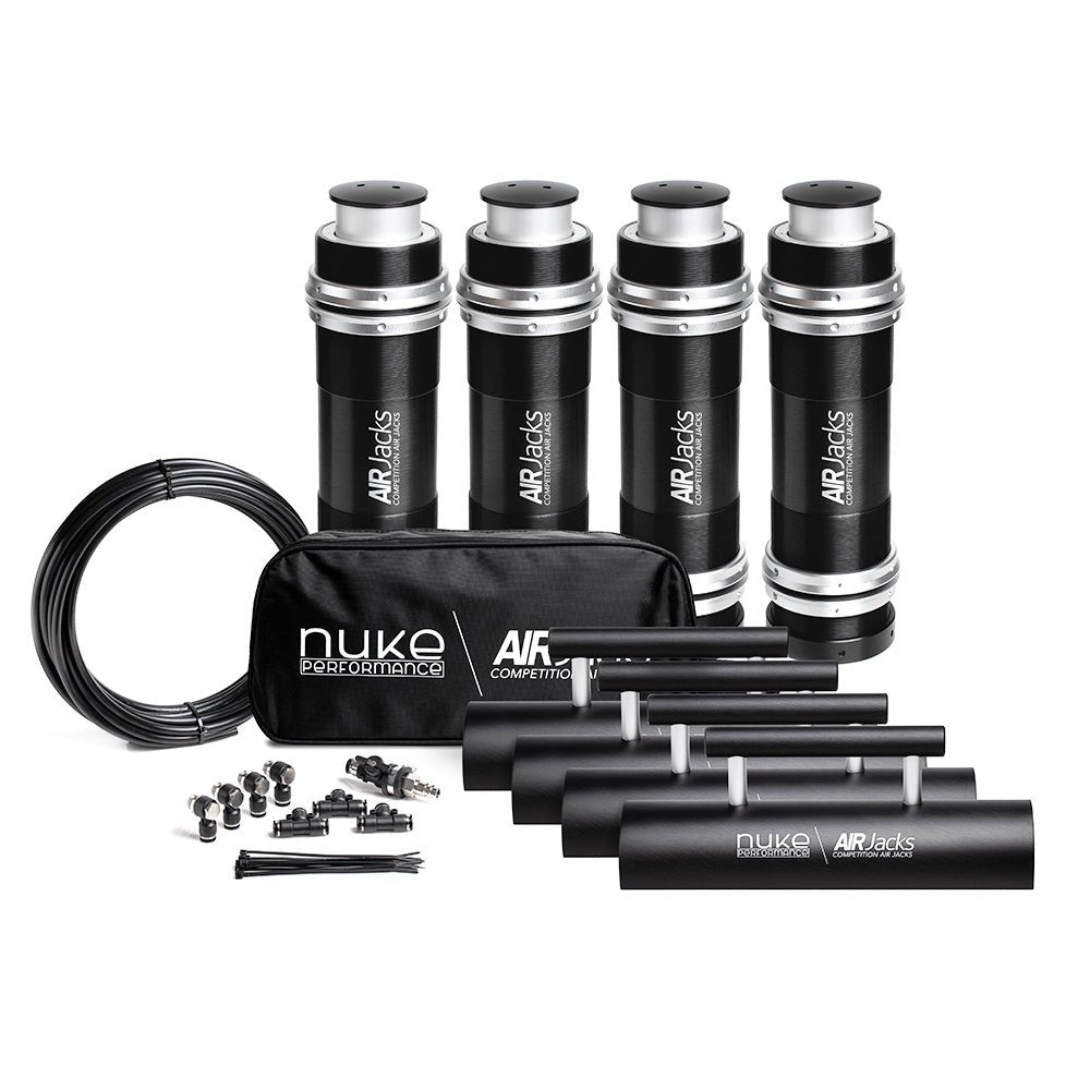 NUKE PERFORMANCE air lifting system Air Jack 90 Competition PRO Set (4 pieces) - PARTS33 GmbH