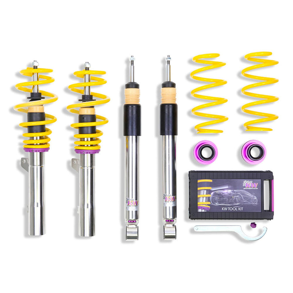KW SUSPENSIONS coilover kit V3 aluminum Fiat 124 Spider 348_ (with TÜV)