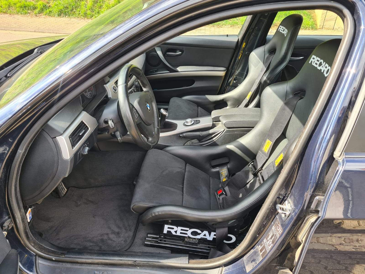 TEUTSCHER AUTOSPORT Sitzkonsole Sitzadapter passend für BMW E8X E9X FX für RECARO Pole Position (Stahl)