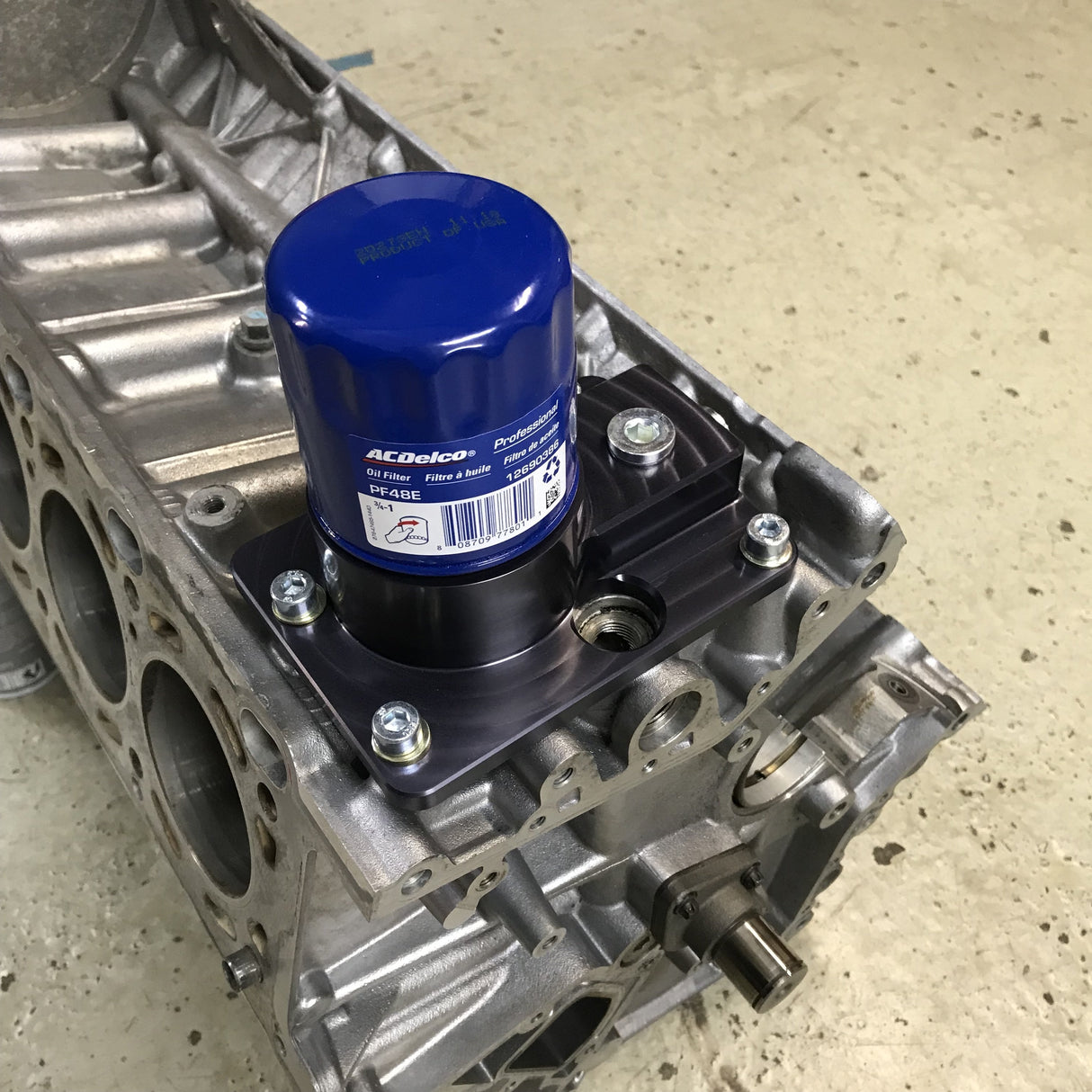 TEUTSCHER AUTOSPORT Ölfilter Adapter passend für BMW M60 M62