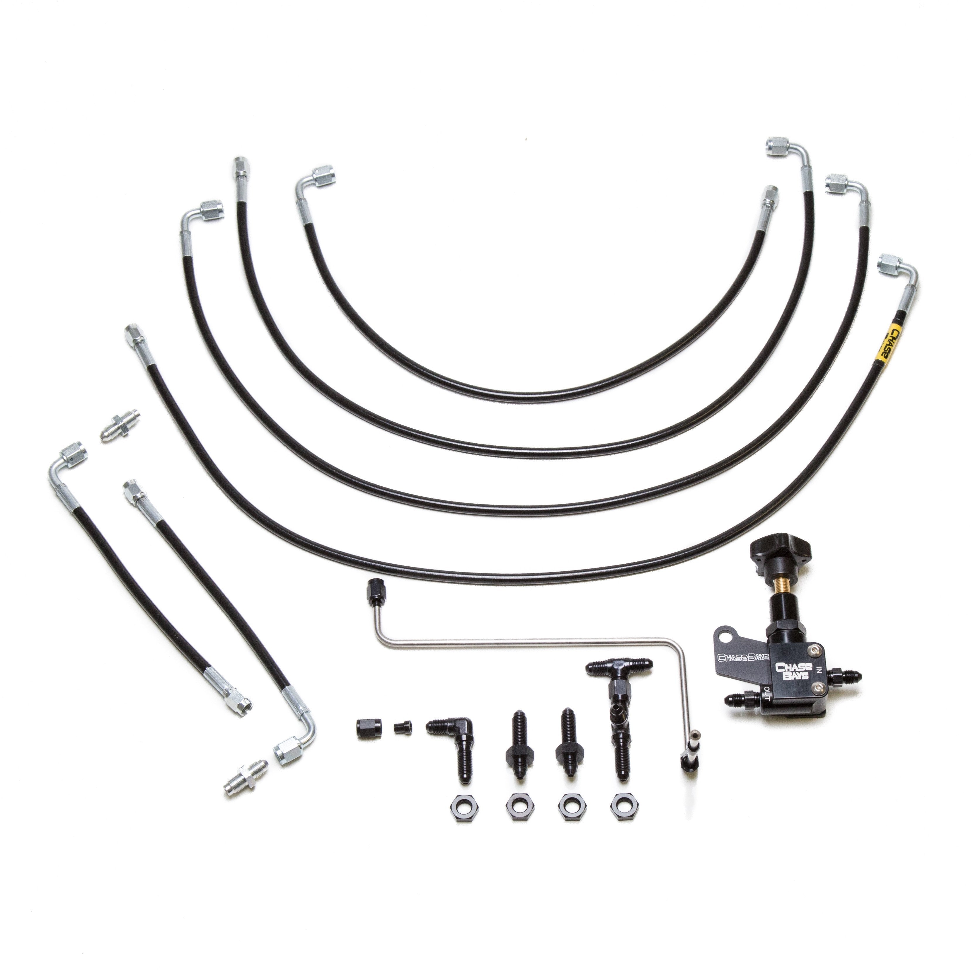 CHASE BAYS Nissan Silvia S13 S14 S15 Bremsleitung Relocation Kit für Brake Booster Eliminator - PARTS33 GmbH