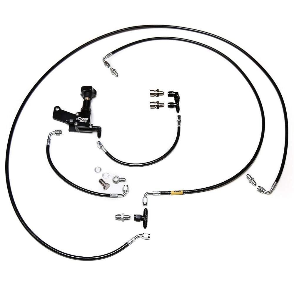 CHASE BAYS BMW E30 E36 E46 Brake Line Relocation Kit for OEM master cylinders