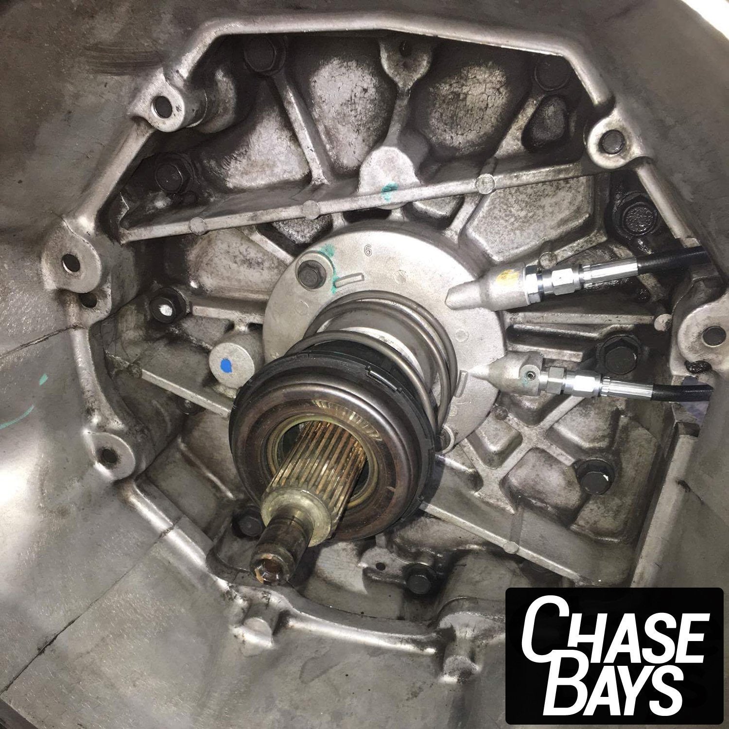 CHASE BAYS Mazda RX-7 FD clutch line with GM LS1 T56 gearbox - PARTS33 GmbH