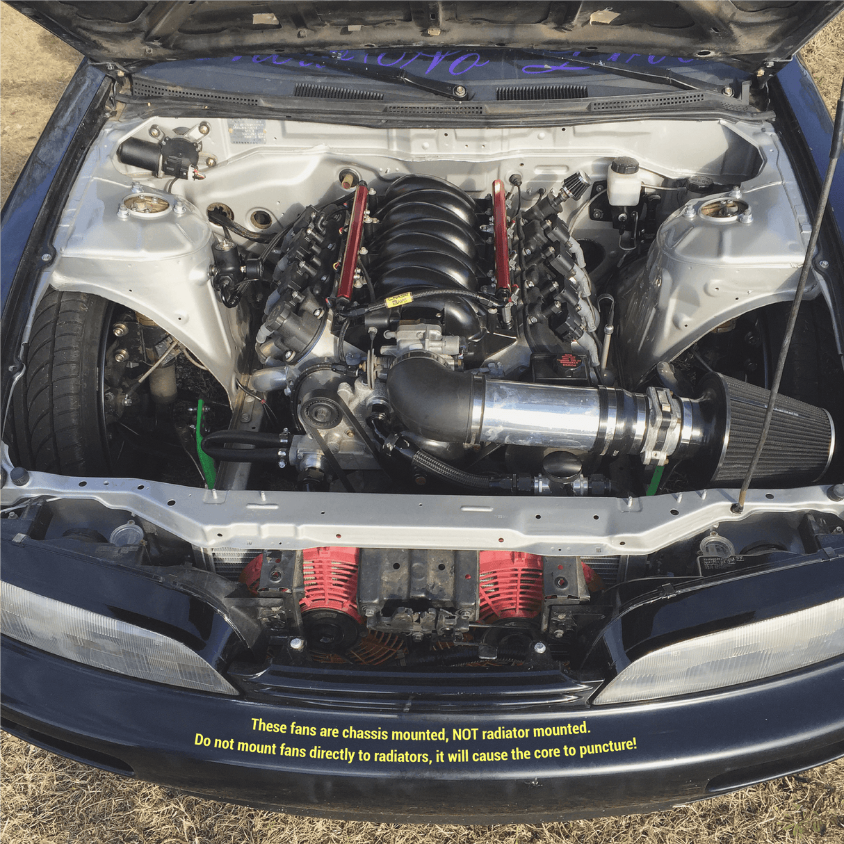 CHASE BAYS Nissan Skyline R32 Aluminium Wasserkühler - PARTS33 GmbH