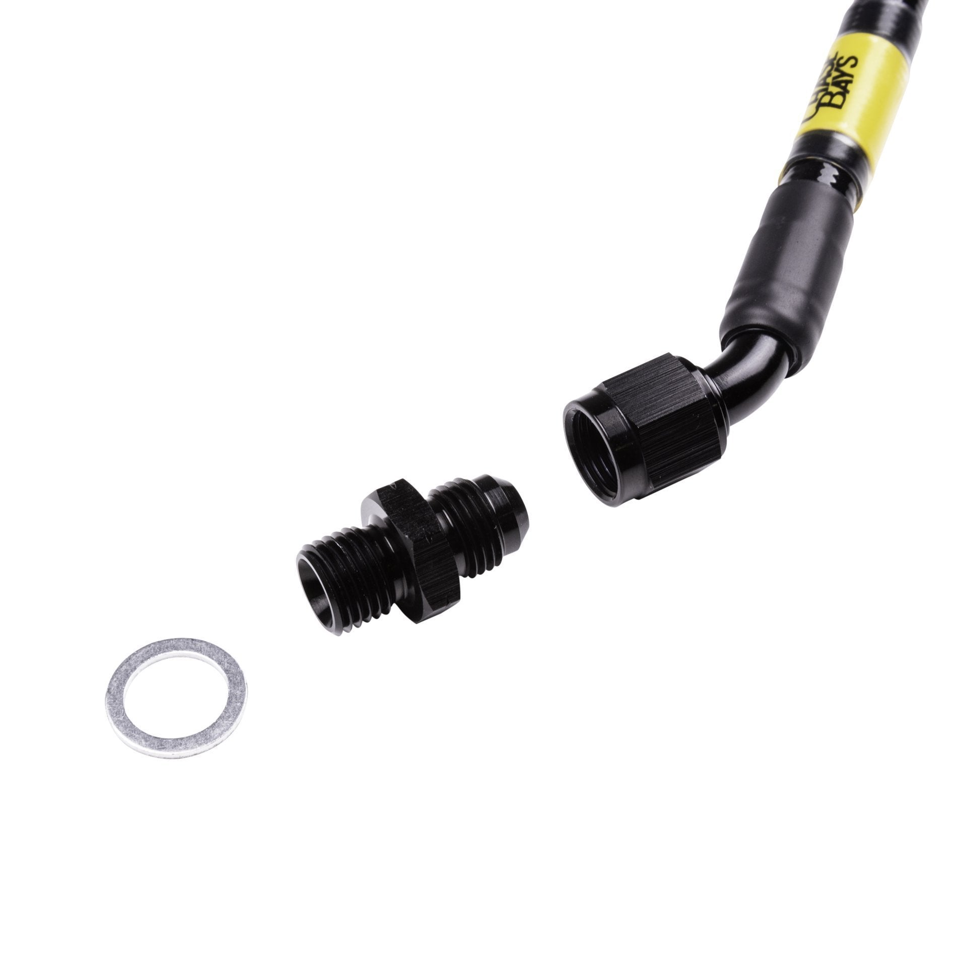 CHASE BAYS BMW E36 high pressure hose power steering with BMW engine