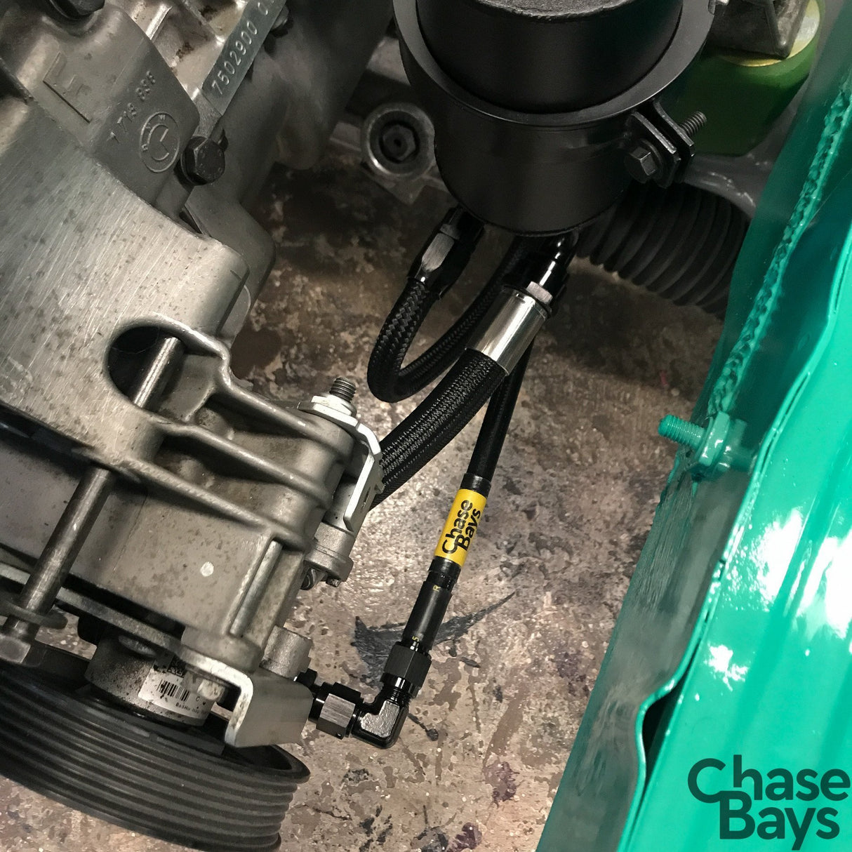 CHASE BAYS Servolenkung Kit passend für BMW E30 mit BMW Motor