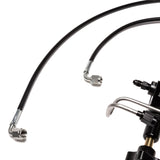 CHASE BAYS Bremsleitung Relocation Kit für Brake Booster Eliminator passend für BMW E30