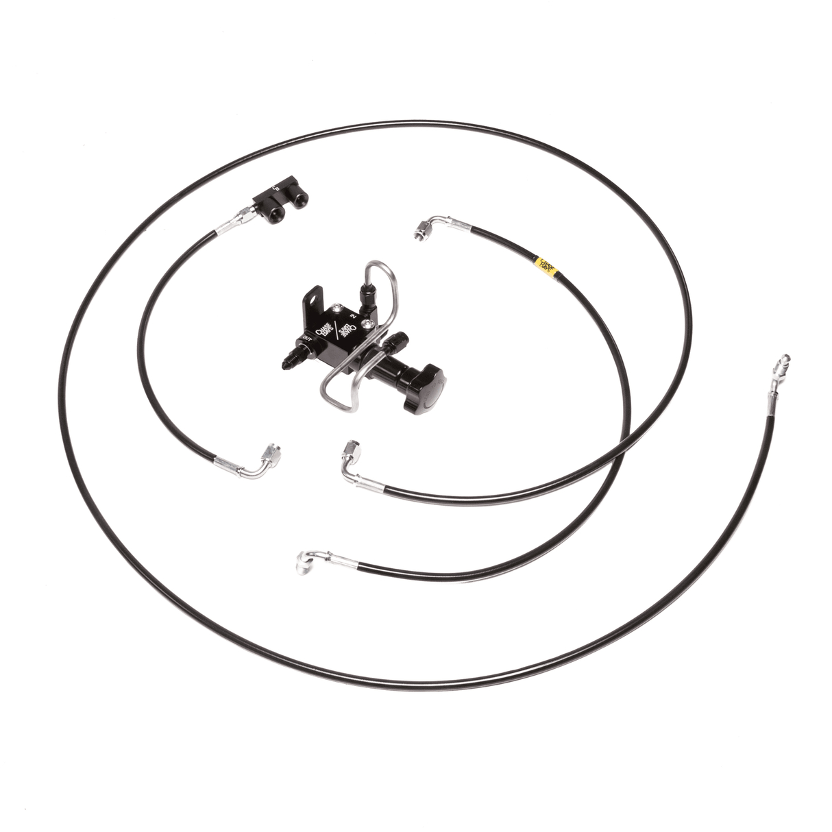 CHASE BAYS Bremsleitung Relocation Kit für Brake Booster Eliminator passend für BMW E46