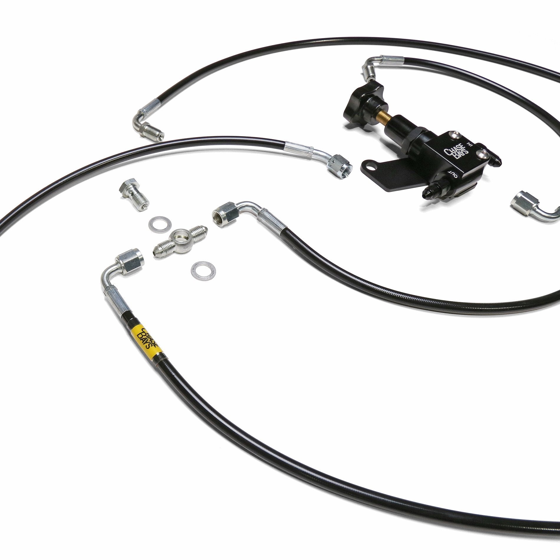 CHASE BAYS Toyota AE86 brake line relocation kit for OEM brake cylinders - PARTS33 GmbH