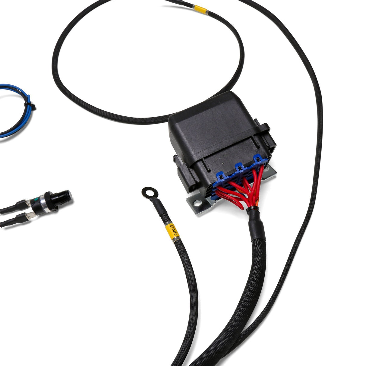 CHASE BAYS Motorkühler Dual Lüfter Kabelbaum mit 82°C Thermoschalter