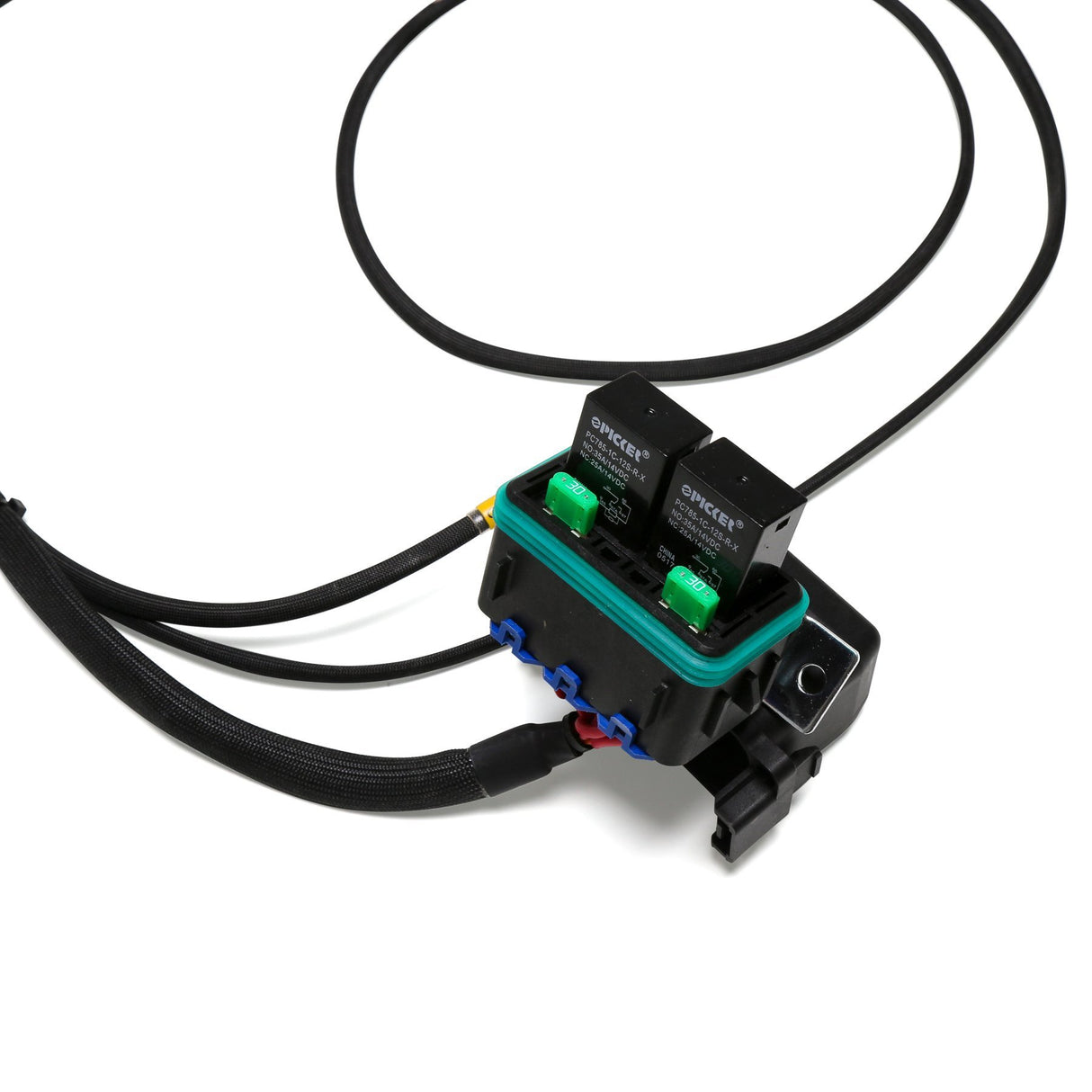 CHASE BAYS Motorkühler Dual Lüfter Kabelbaum mit 82°C Thermoschalter