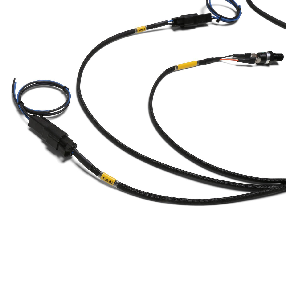 CHASE BAYS Motorkühler Dual Lüfter Kabelbaum mit 82°C Thermoschalter